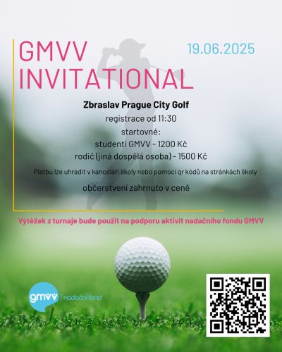 Golfový turnaj - GMVV Invitational